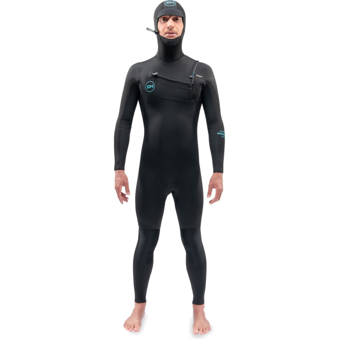 Гидрокостюм DAKINE MEN'S MISSION CHEST ZIP HOODED 4/3mm Black Размер XL DK22M43HMZ (0604565592576)